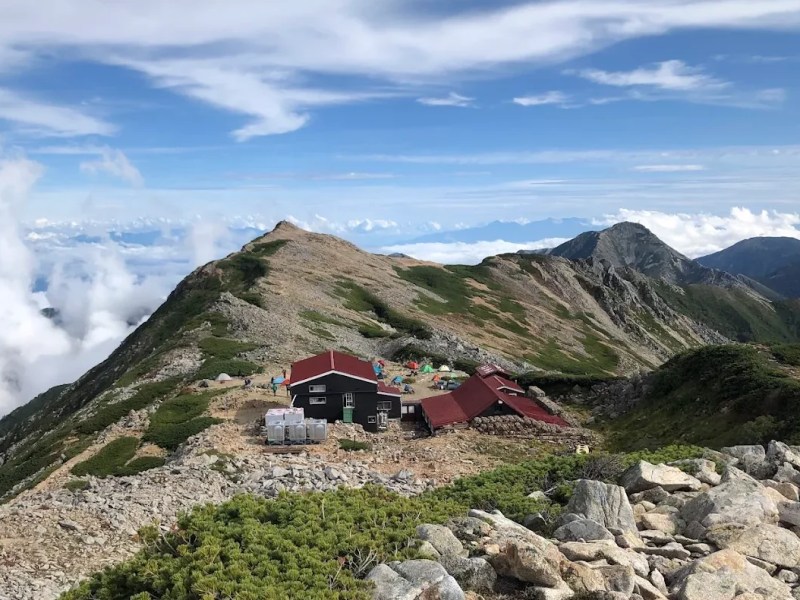 【日本】表銀座縱走 開箱｜360°環景稜線山屋 大天莊
